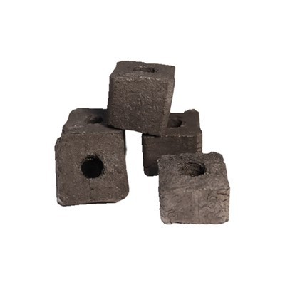 Carvão Shisha de Bambu em Cubo Natural